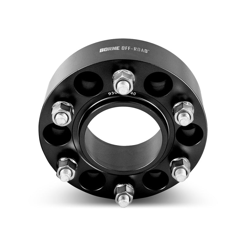 Borne Off-Road Wheel Spacers - 6x135 - 87.1 - 38 - M14 - Black BNWS-007-380BK