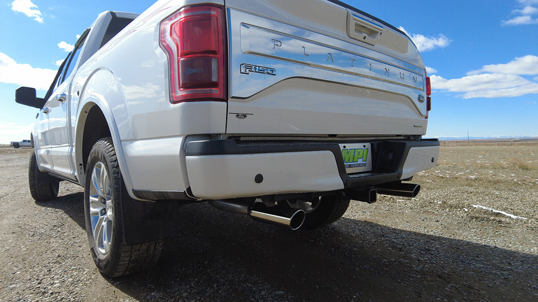 Ford, 2009-2020, Eco Boost, Stainless - MPI Exhaust Cat-Back Dual Stainless Kits