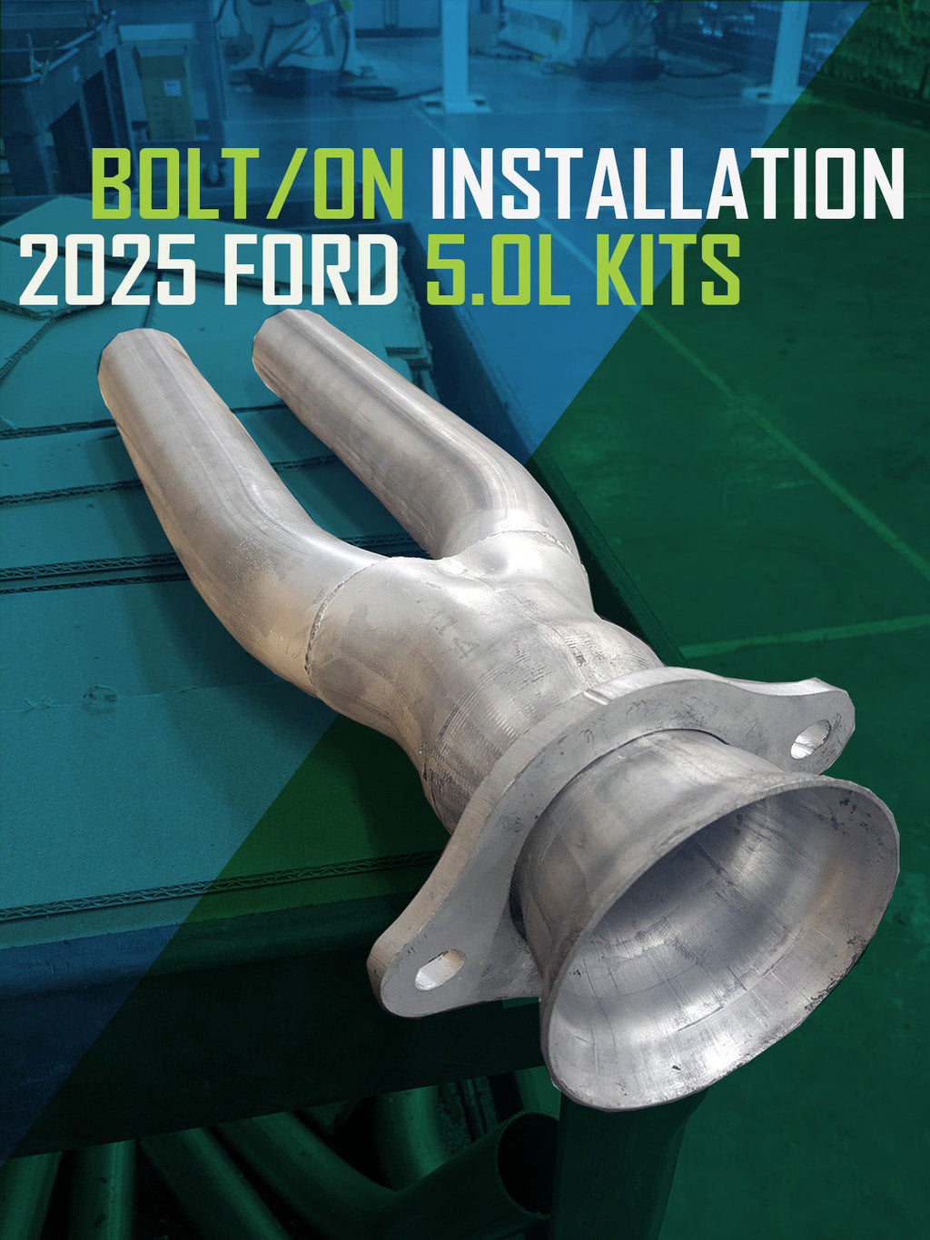 Ford, 2021-2026, 5.0L - Stainless - MPI Exhaust Cat-Back Dual Stainless Kit