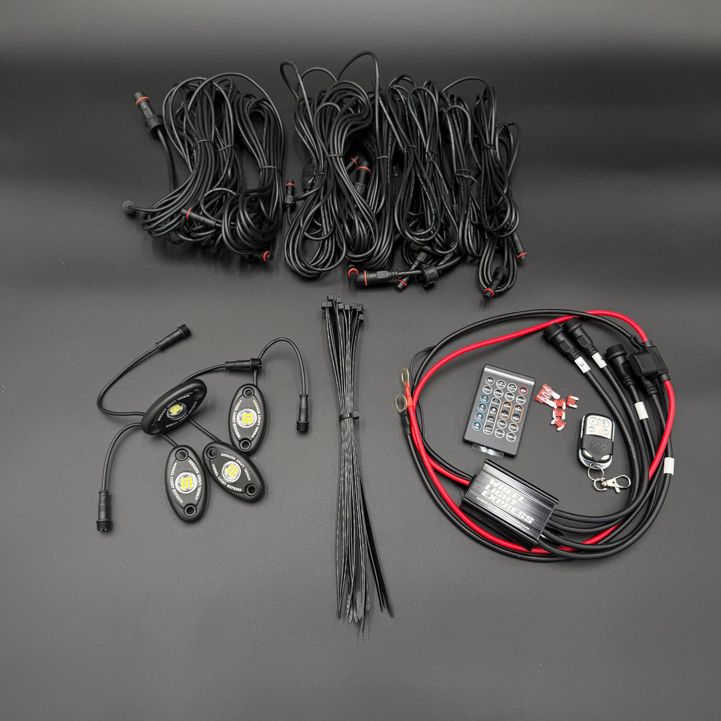 4 Piece Rock Light Kit