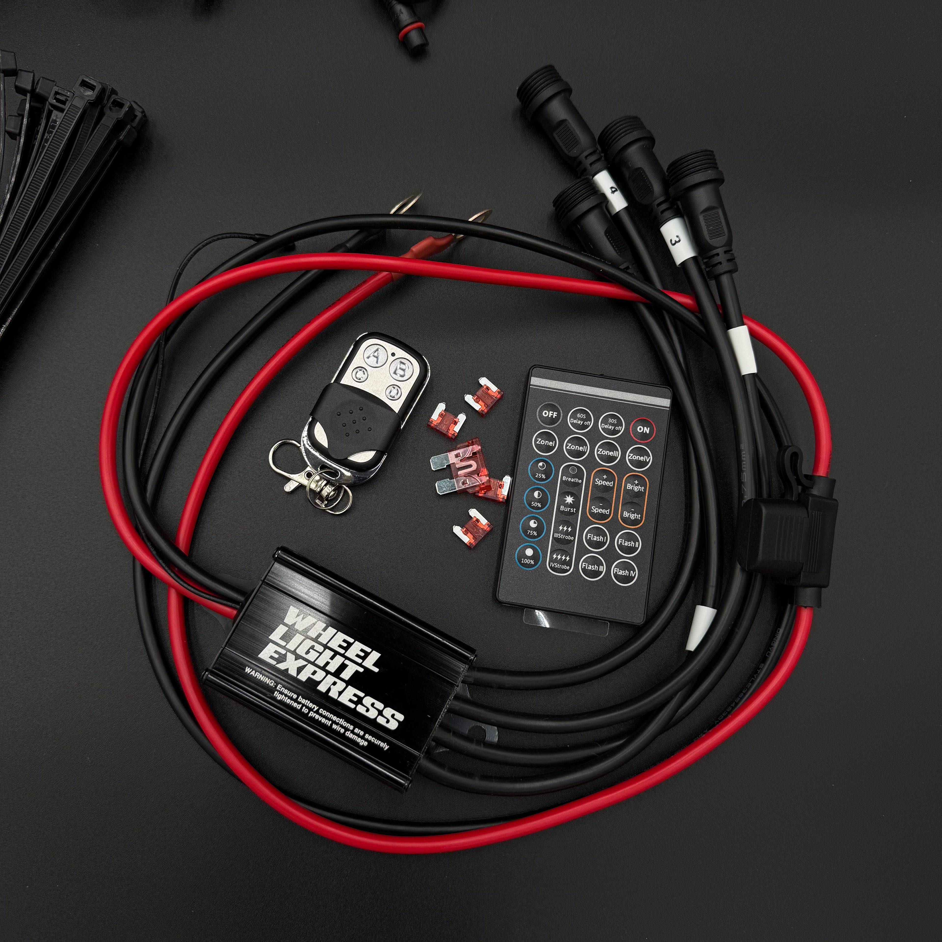 4 Piece Rock Light Kit