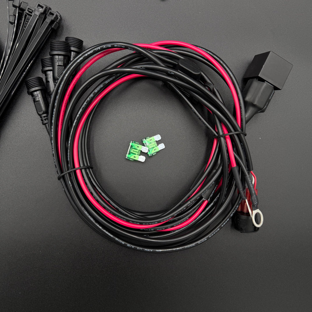 8  Piece High Density Rock Light Kit