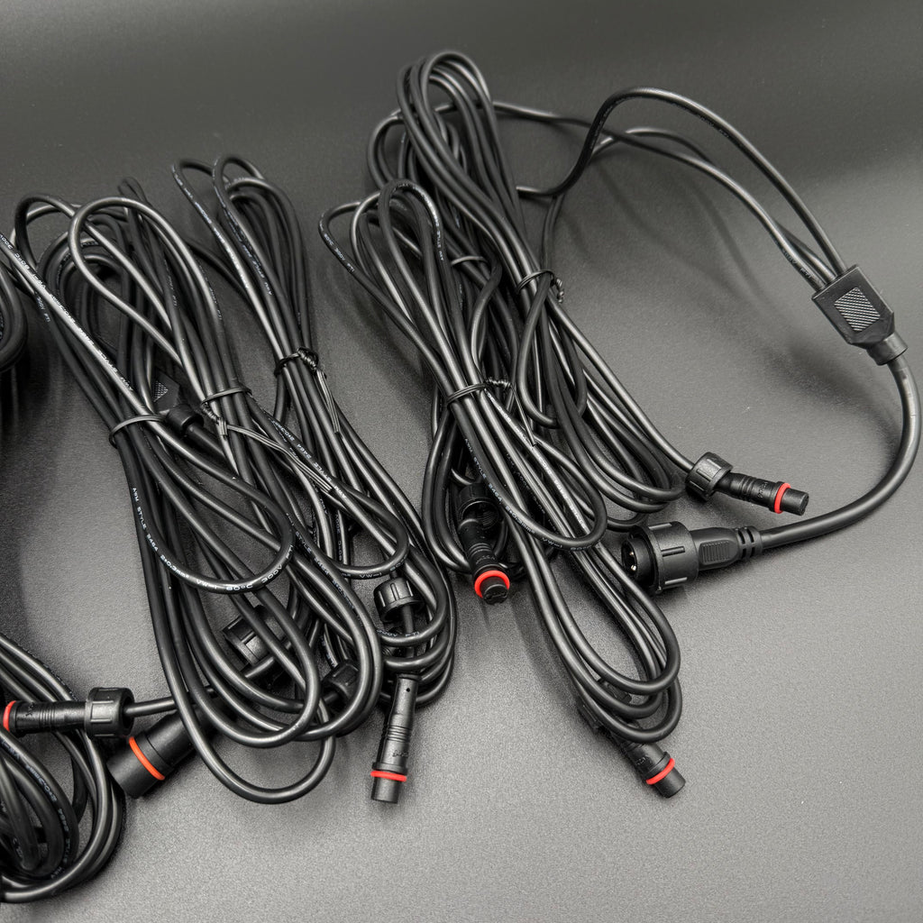 8  Piece High Density Rock Light Kit