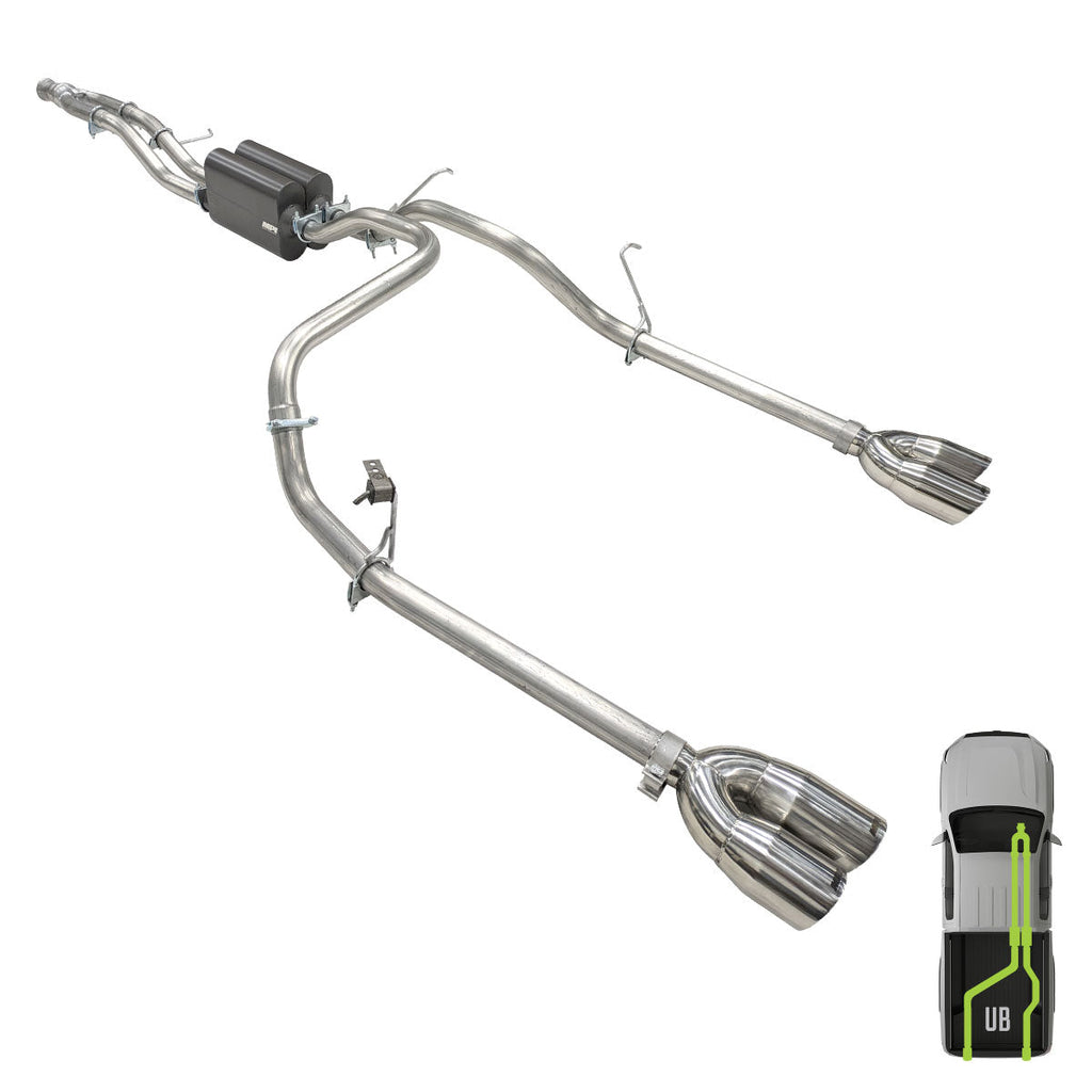 Suburban/Yukon, 2015-2020, 5.3L, Clamp/on - MPI Exhaust Cat-Back Dual Exhaust Kits
