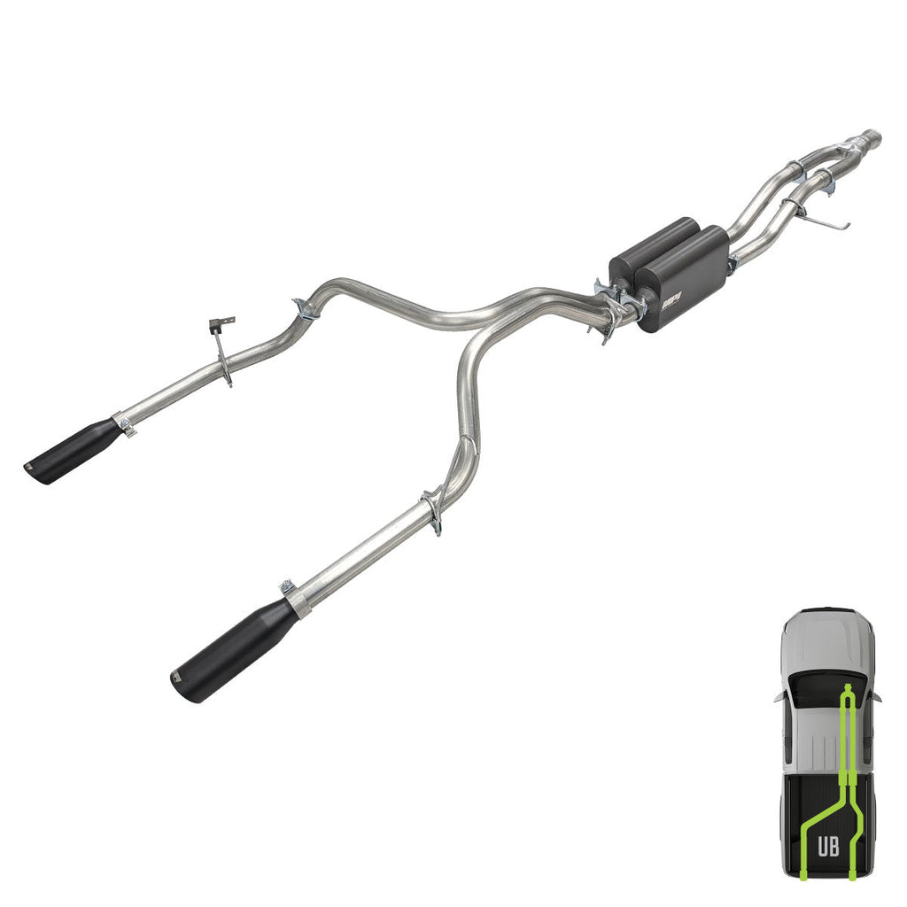 Suburban/Yukon, 2015-2020, 5.3L - Stainless - MPI Exhaust Cat-Back Dual Exhaust Kits