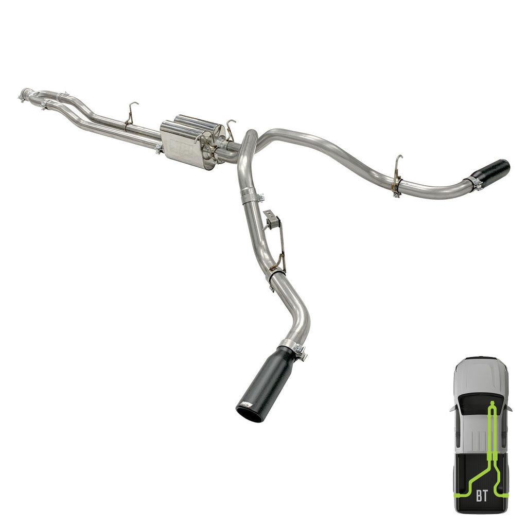 GMC/Chevy, 2019-2026, 6.6L, Stainless - MPI Exhaust Cat-Back Dual Exhaust Kits