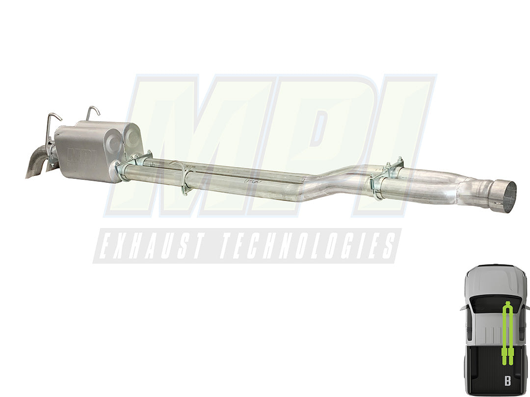 RAM, 2011-2026, 6.4L - MPI Bullnoze Exhasut Series