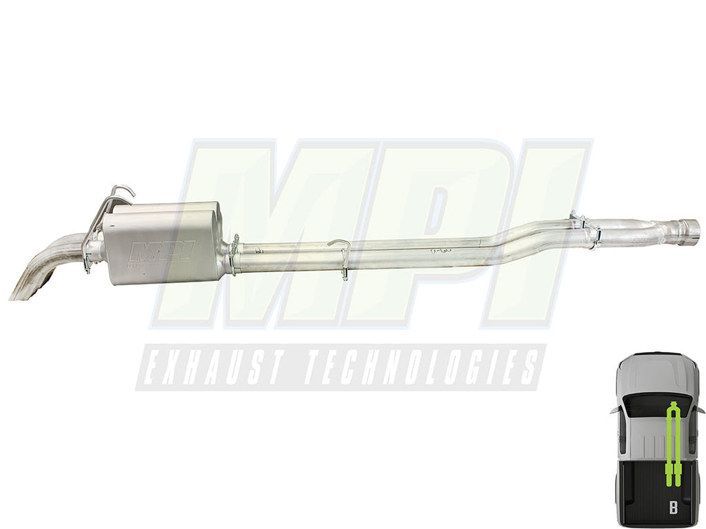 RAM, 2011-2026, 6.4L - MPI Bullnoze Exhasut Series