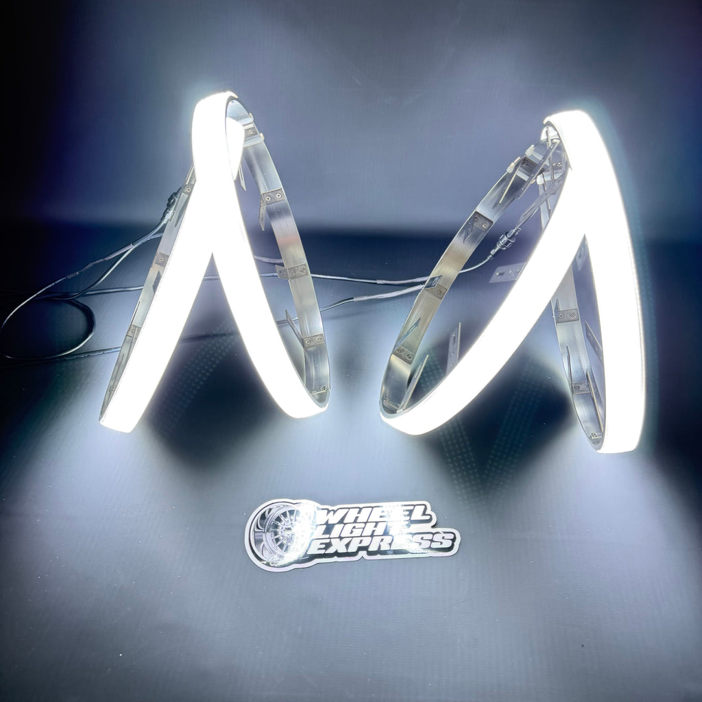 5 Row White High Density Wheel Lights