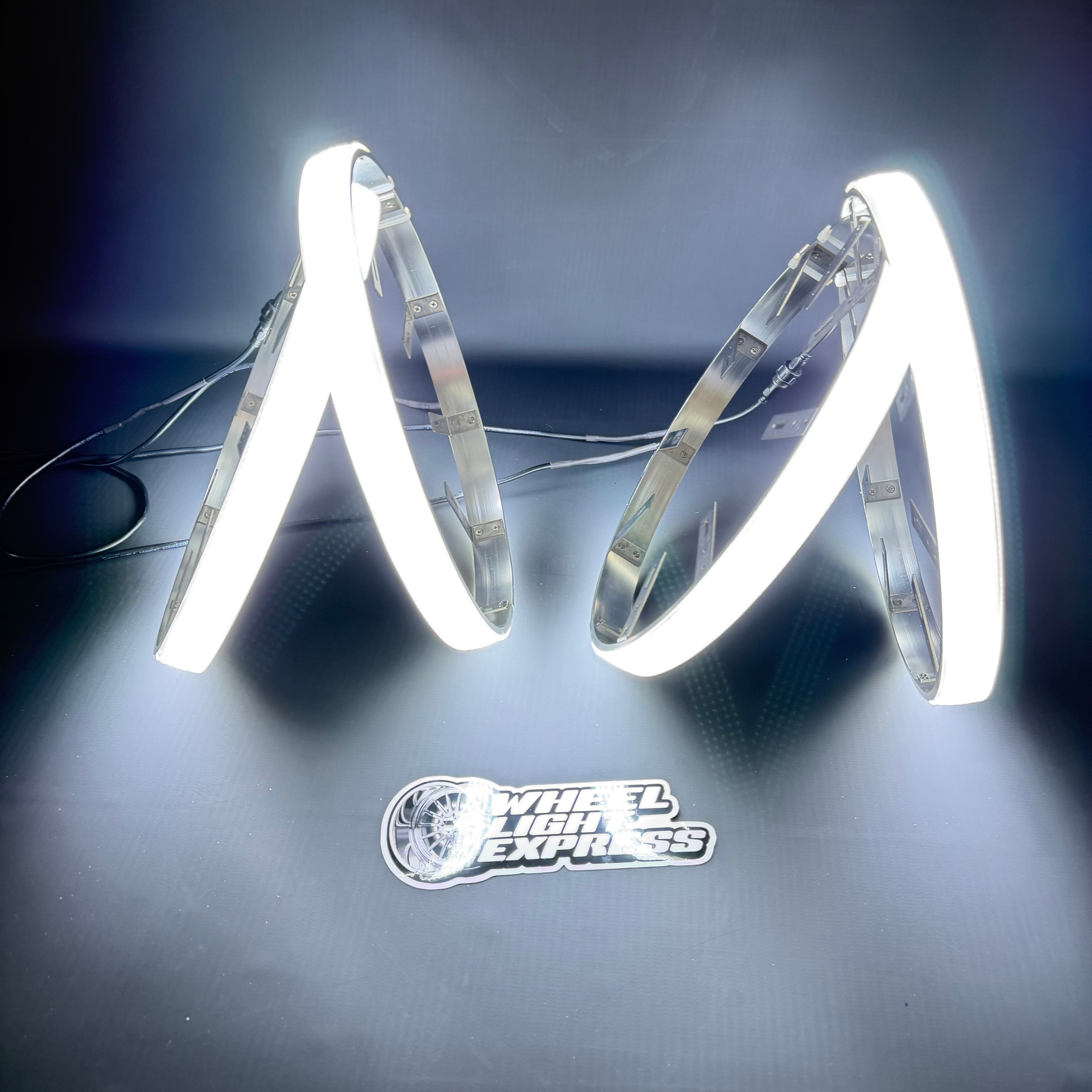 5 Row White High Density Wheel Lights