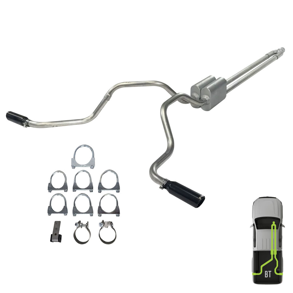 RAM, 2009-2024, 5.7L, Clamp/On - MPI Exhaust Cat-Back Dual Exhaust Kits