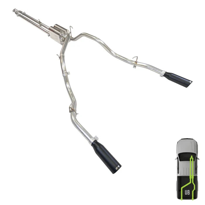 RAM, 2019-2024, 5.7L, Clamp/On - MPI Exhaust Cat-Back Dual Exhaust Kits