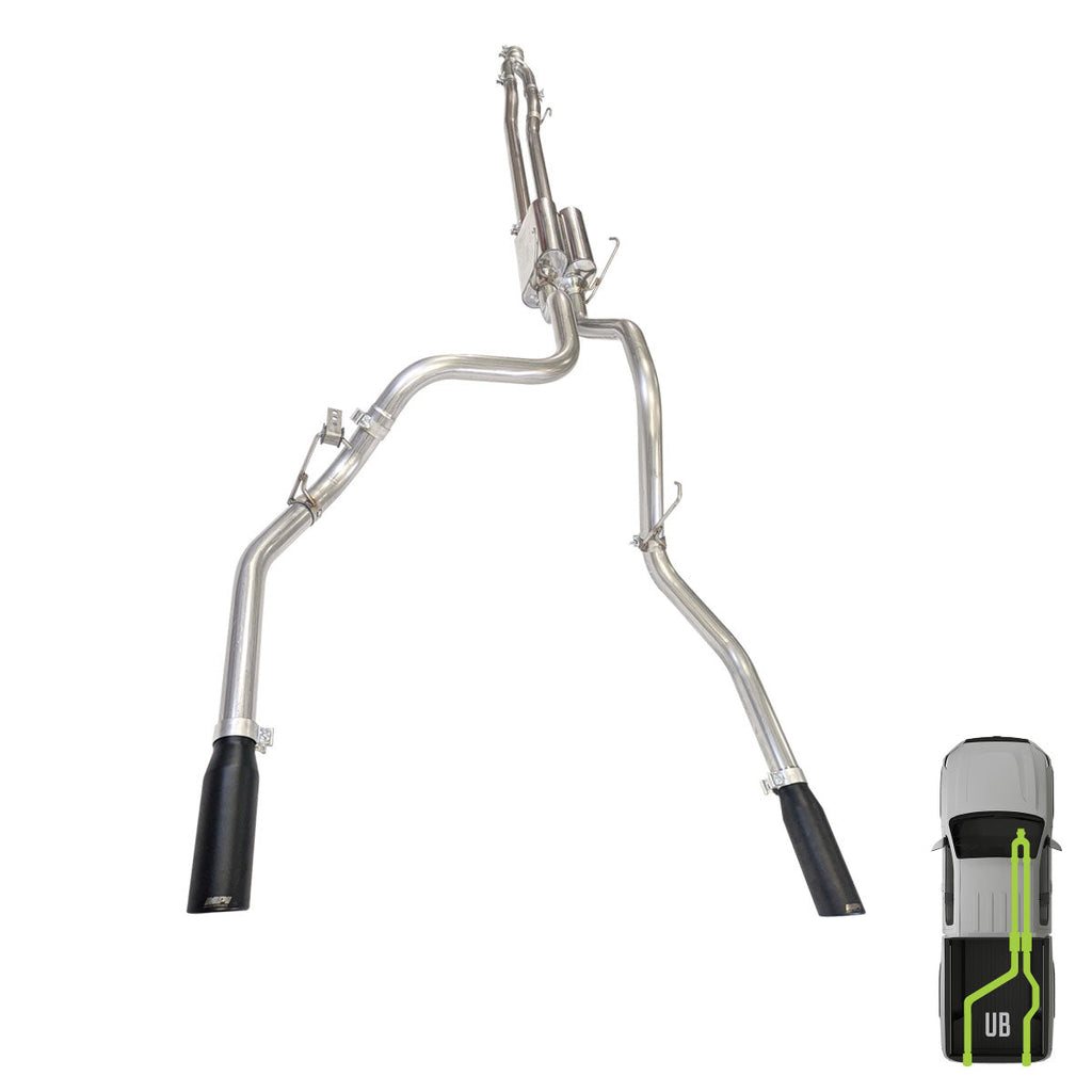 RAM, 2011-2026, 6.4L, Stainless - MPI Exhaust Cat-Back Dual Stainless Kits