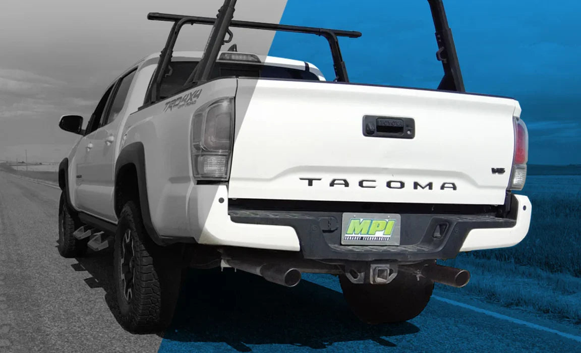 Toyota Tacoma, 2005-2023, V6, Stainless - Truck Cat-Back Dual Exhaust Kits