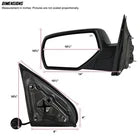 2014-2018 Chevy Silverado Sierra Mirror Power Heated LED Signal Left Side